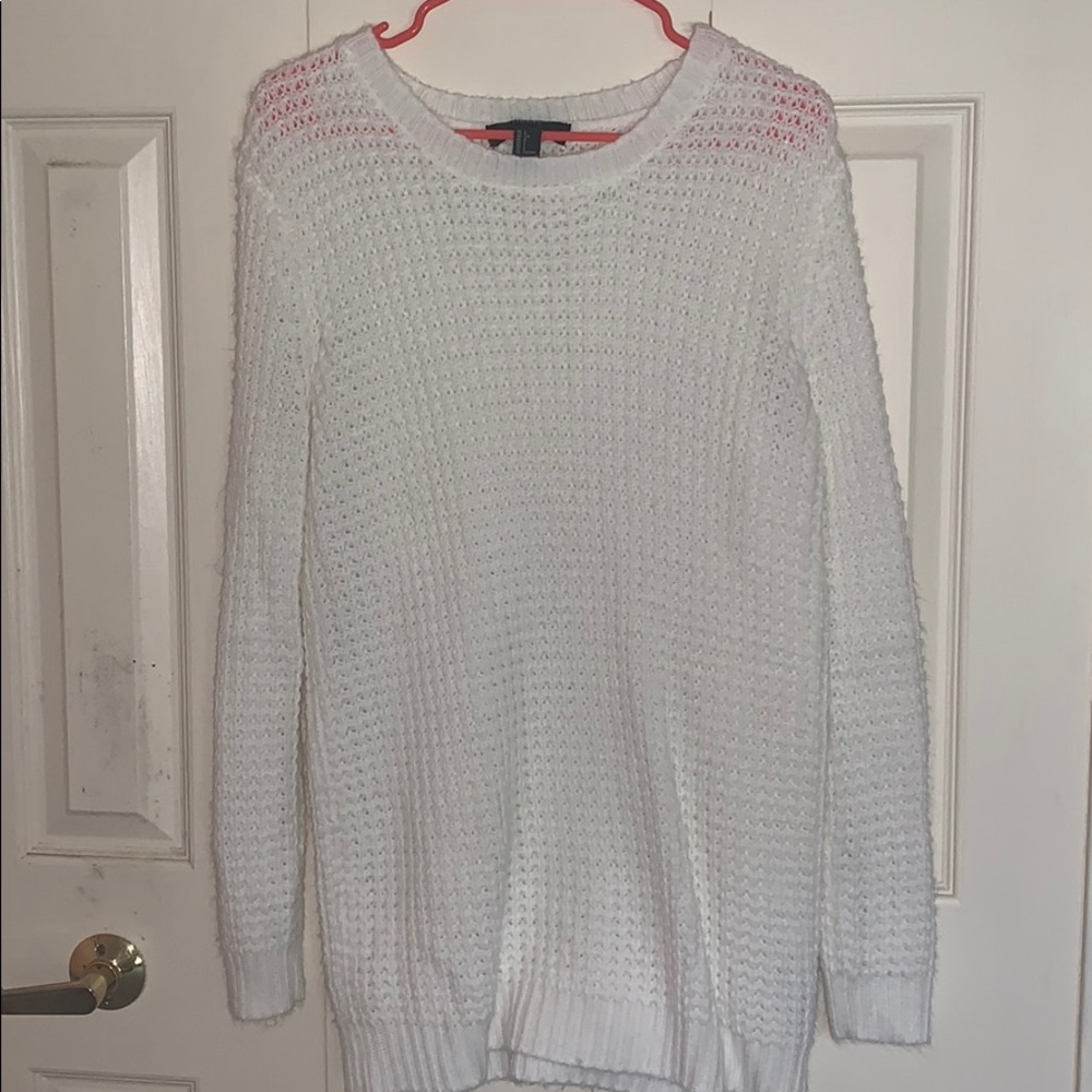 NWOT White sweater from Forever 21 - Size L